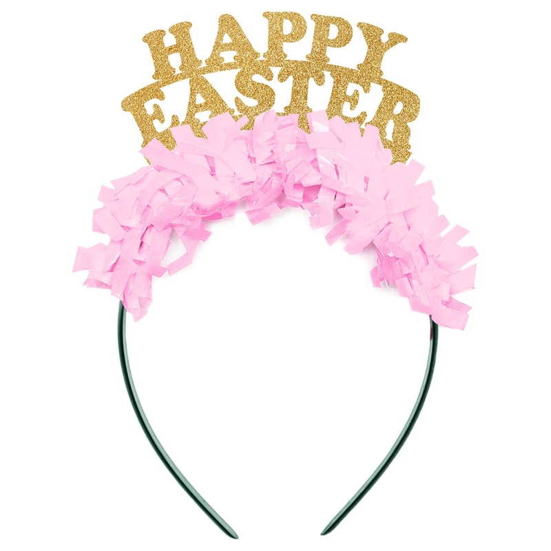 HAPPY EASTER PARTY CROWN HEADBAND