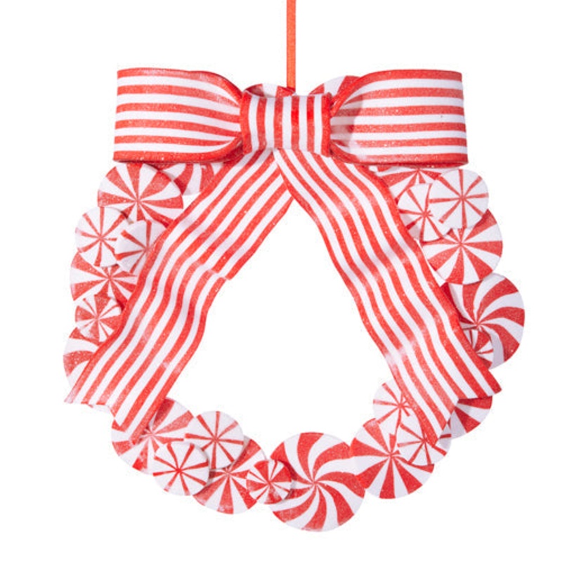 PEPPERMINT WREATH