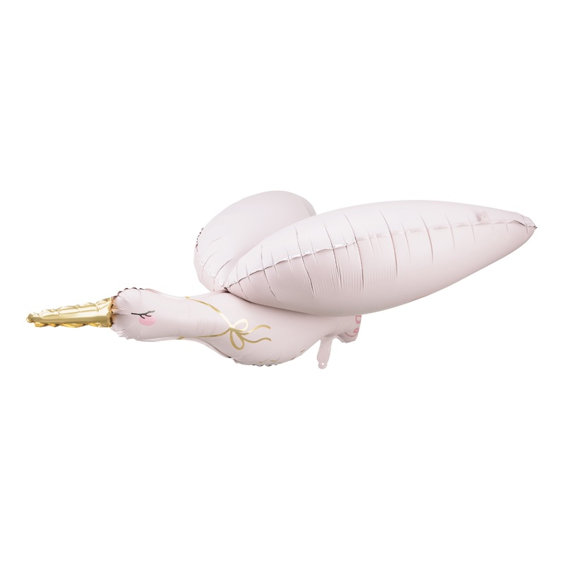 PINK STORK BALLOON