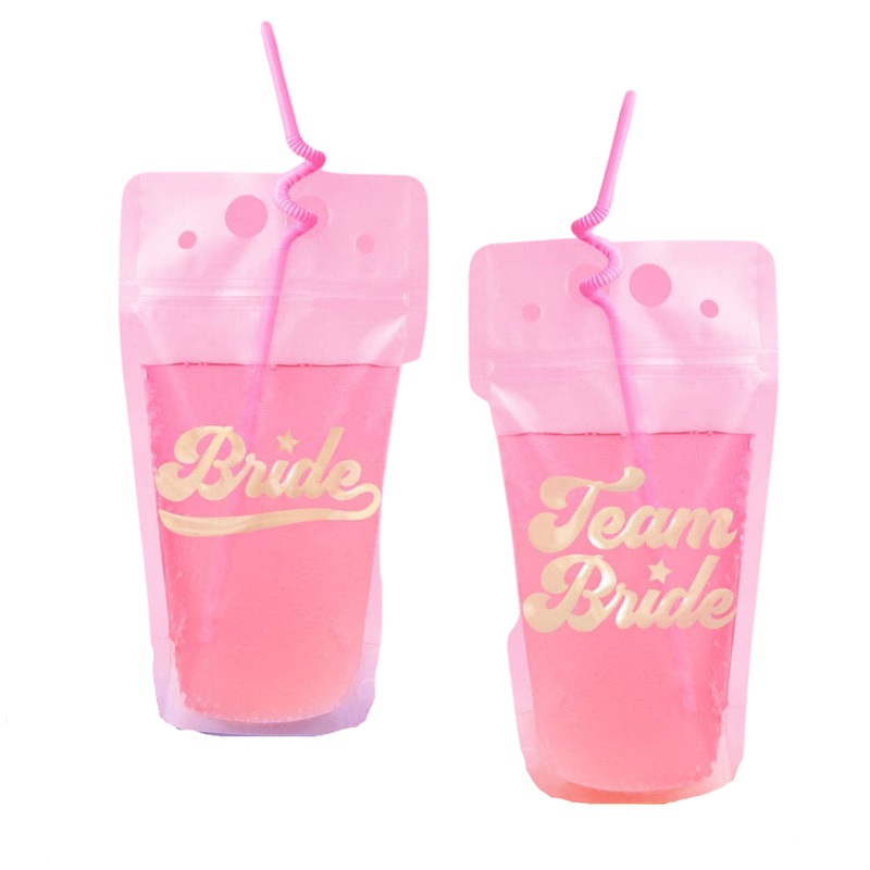 TEAM BRIDE DRINK POUCHES