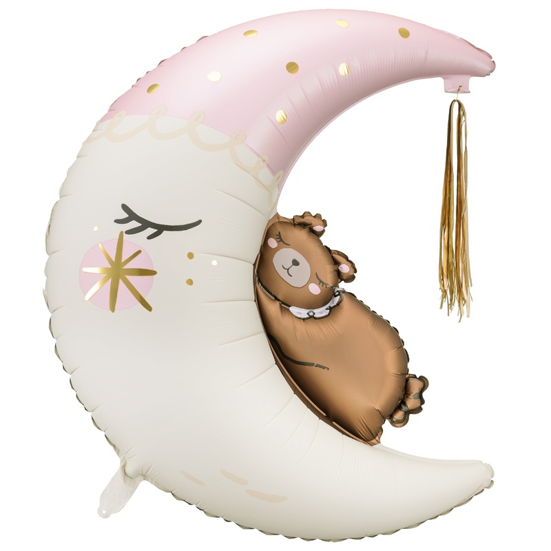TEDDY BEAR MOON BALLOON