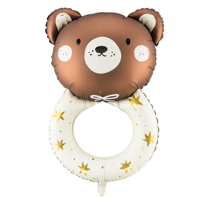 TEDDY BEAR RATTLE BALLOON