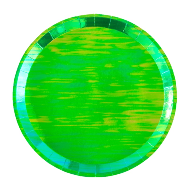 EMERALD CITY POSH ROUND PLATES