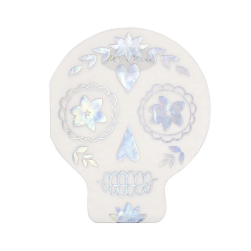 HOLOGRAPHIC SUGAR SKULL NAPKINS