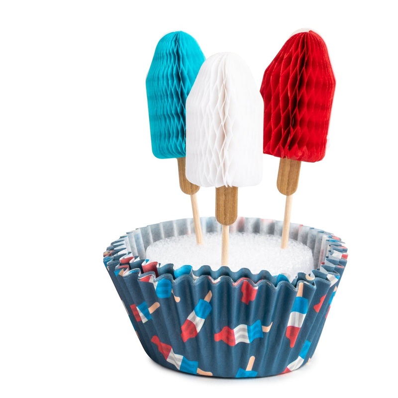 HONEYCOMB ROCKET POP CUPCAKE KIT