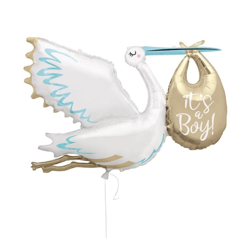 IT’S A BOY STORK BALLOON