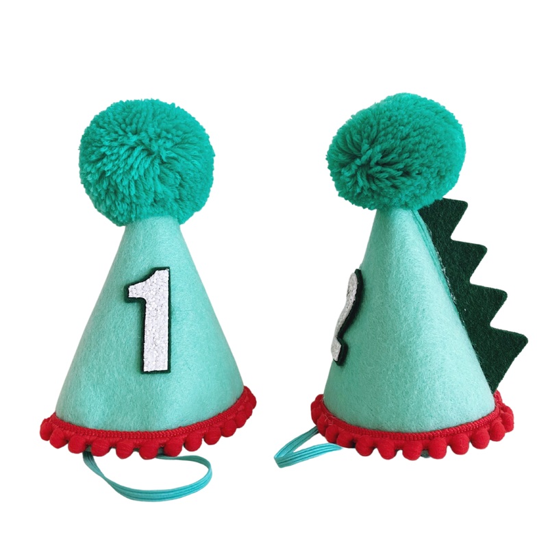 MINI DINOSAUR BIRTHDAY HAT