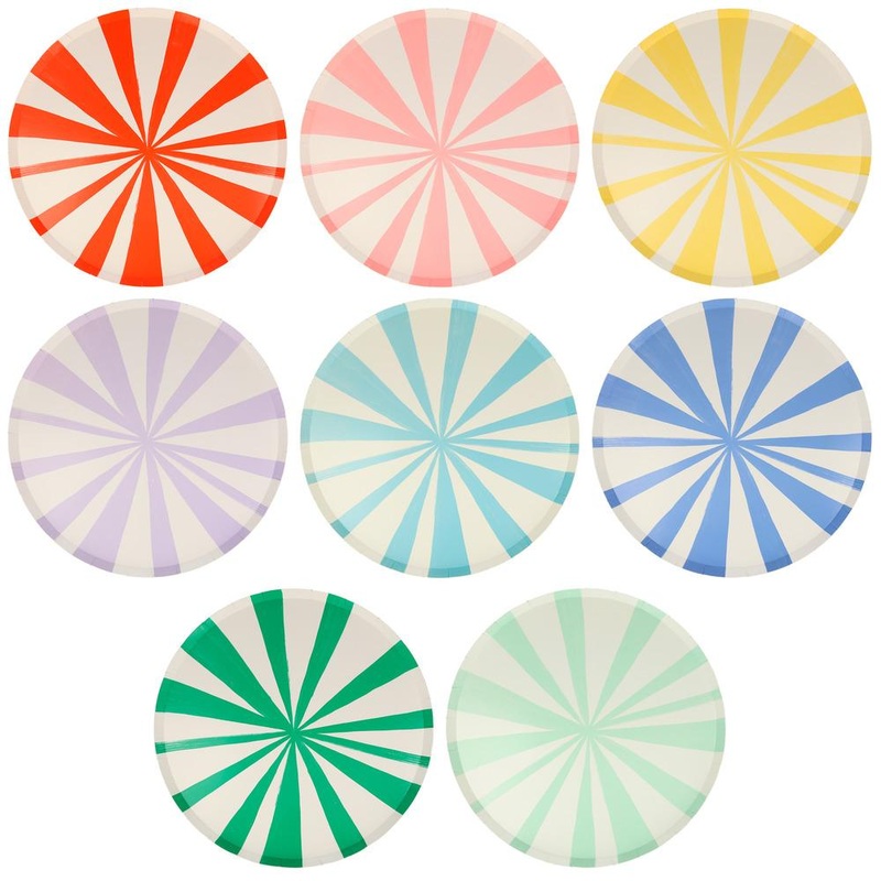 MIXED STRIPE PLATES