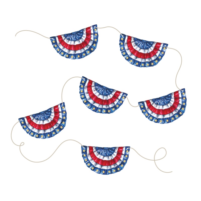 PATRIOTIC BUNTING