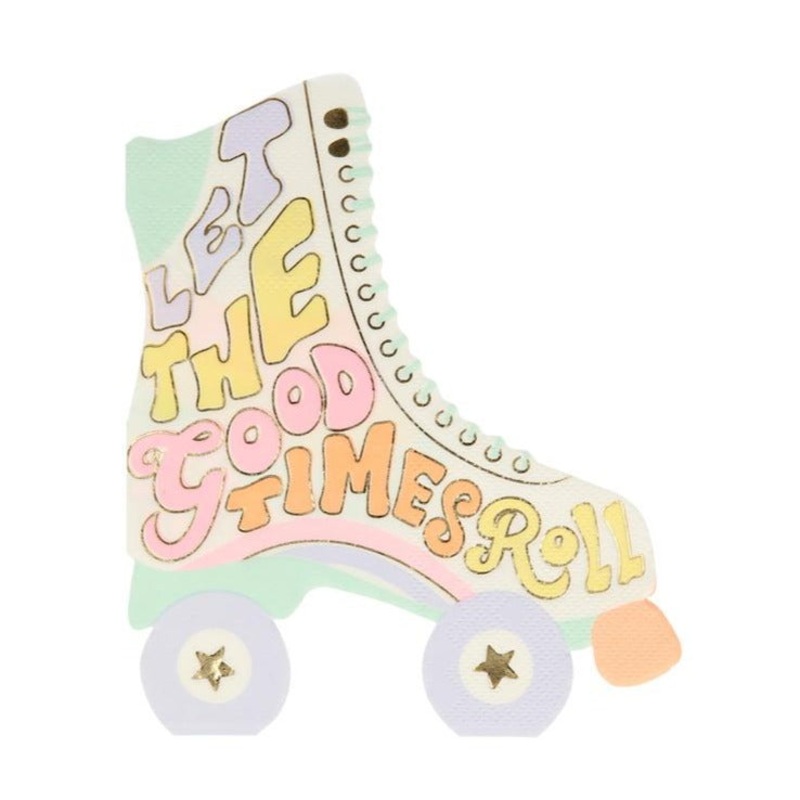ROLLER SKATE PARTY NAPKINS