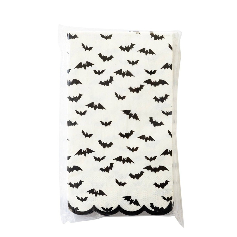 BATS SCALLOP GUEST TOWELS