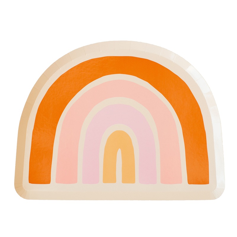 BOHO RAINBOW LARGE PLATES