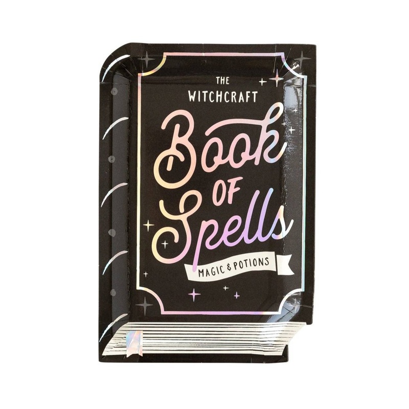 BOOK OF SPELLS SHAPED PLATES