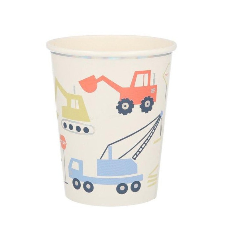 CONSTRUCTION THEMED CUPS