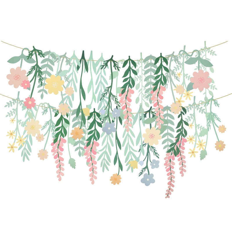 FLORAL PAPER BACKDROP