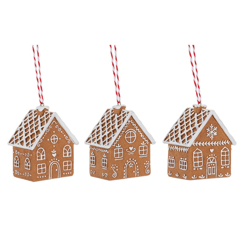 GINGERBREAD HOUSE ORNAMENT