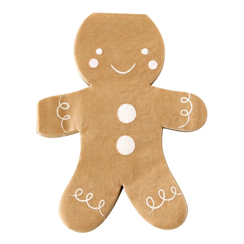 GINGERBREAD MAN NAPKINS