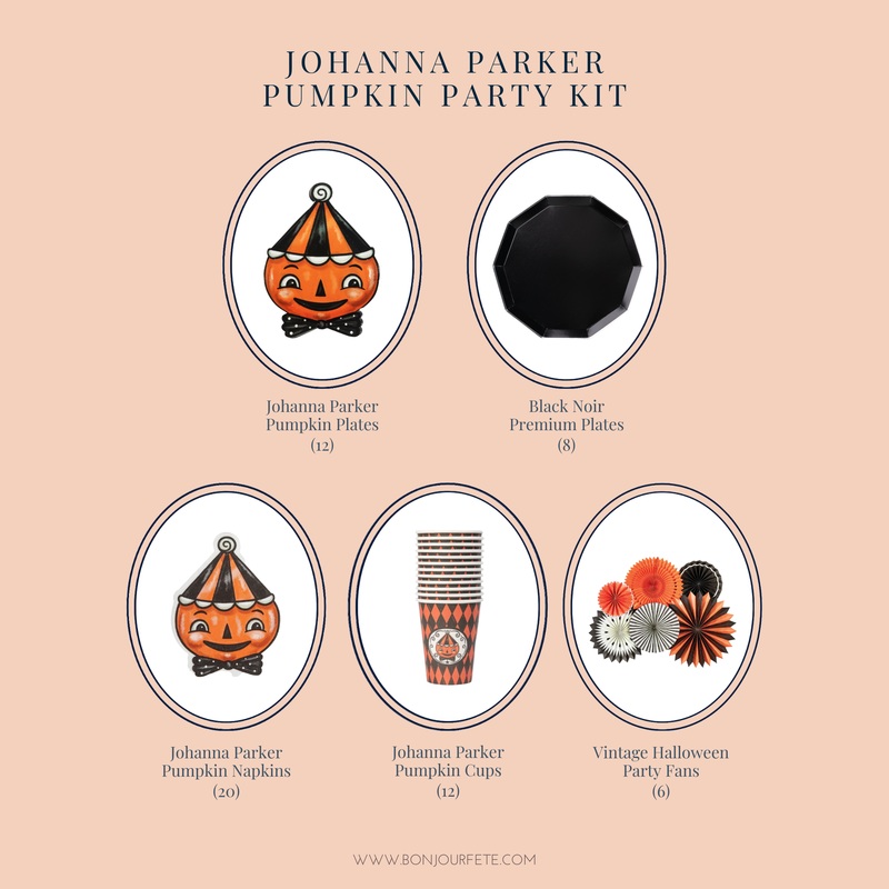 JOHANNA PARKER CARNIVAL COTTAGE PUMPKIN PARTY KIT
