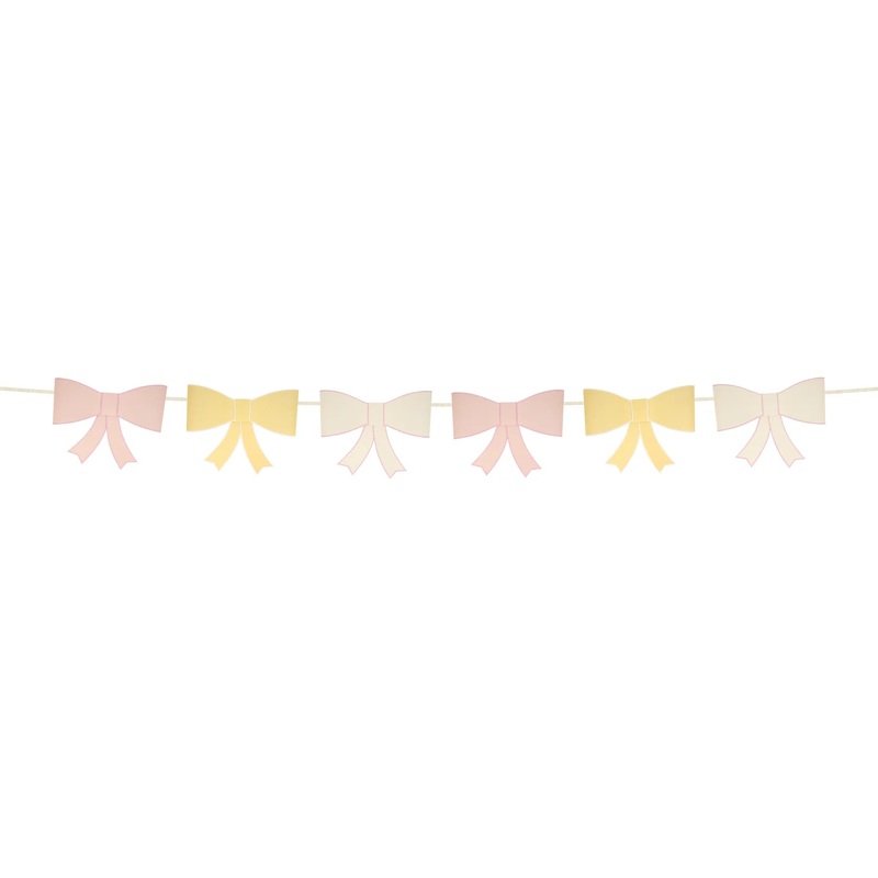 JUMBO PASTEL BOW GARLAND
