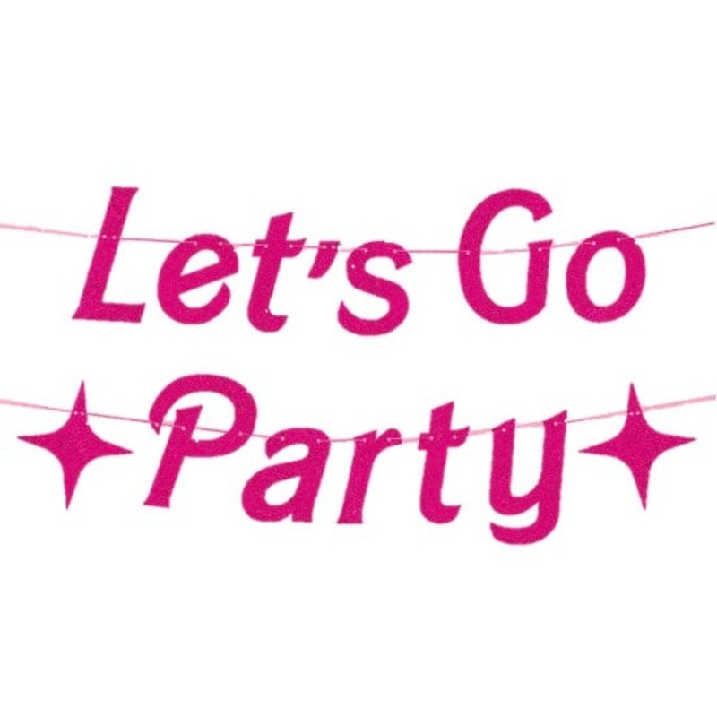 LET’S GO PARTY BANNER