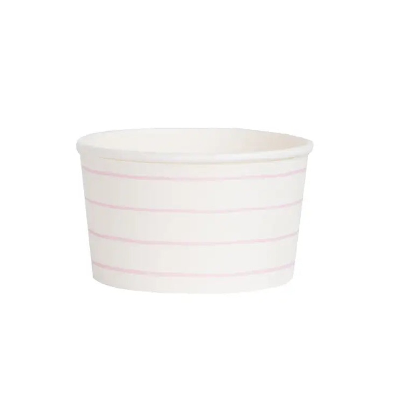 LILAC FRENCHIE STRIPED TREAT CUPS