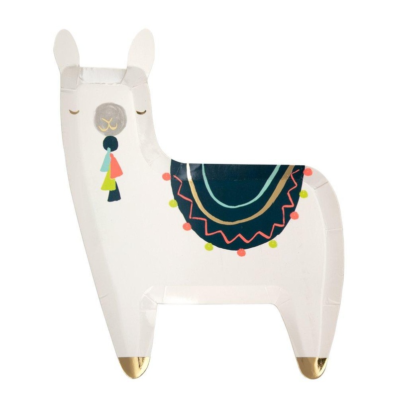 LLAMA DIE CUT PLATES