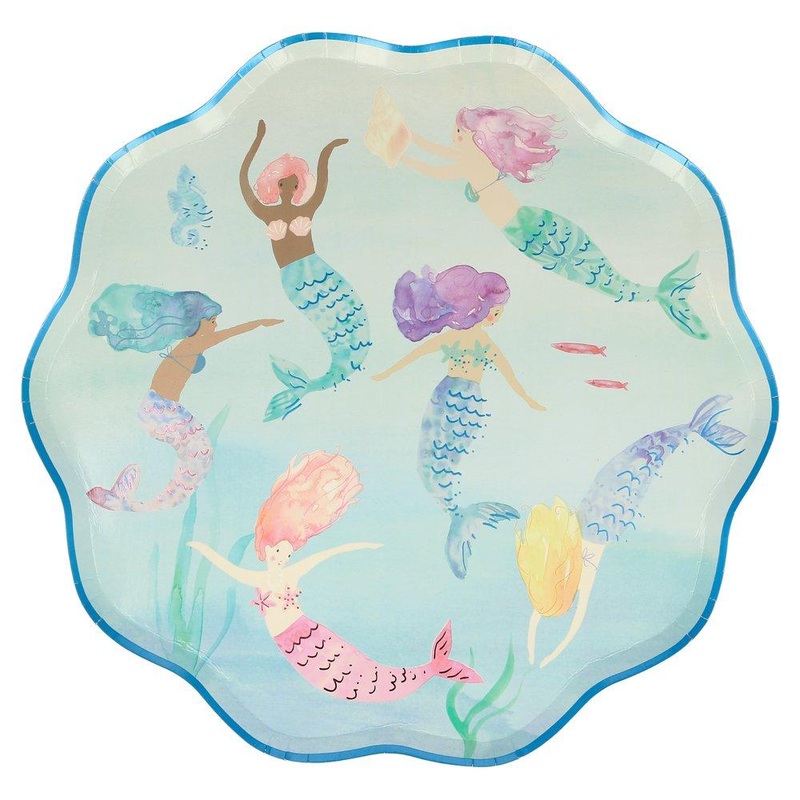MERMAID SWIMMING PLATES