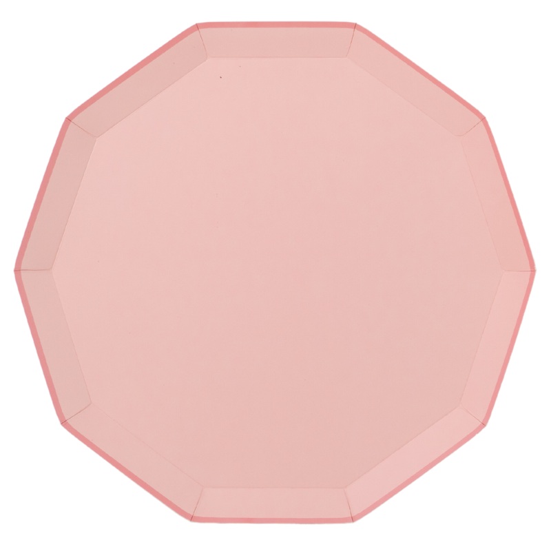 PETAL PINK SIGNATURE LARGE PLATES