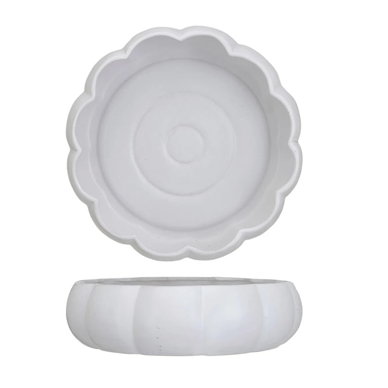 PUMPKIN SHAPED SERVING BOWL