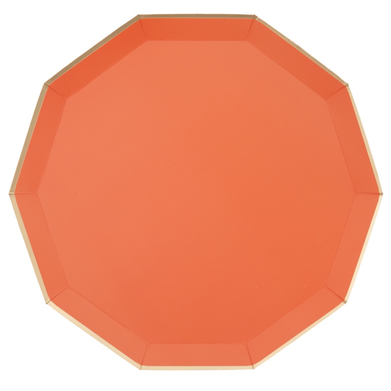 SUNKISSED ORANGE SIGNATURE LARGE PLATES