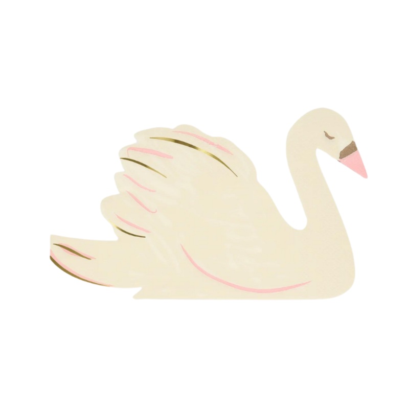 SWAN SHAPED NAPKINS