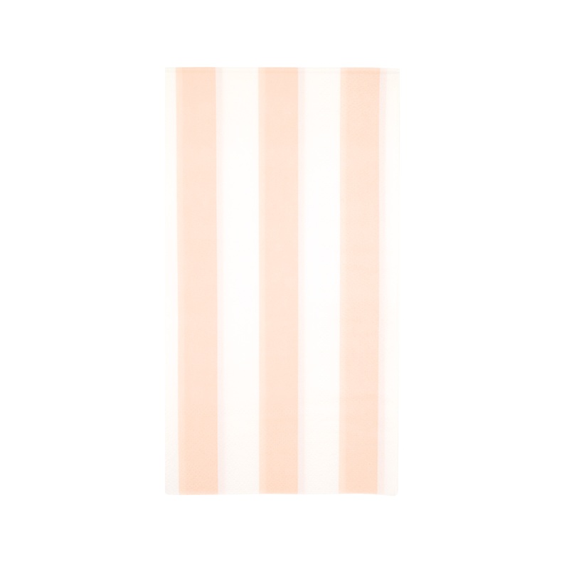 SWEET PEACH SIGNATURE CABANA STRIPE GUEST TOWELS
