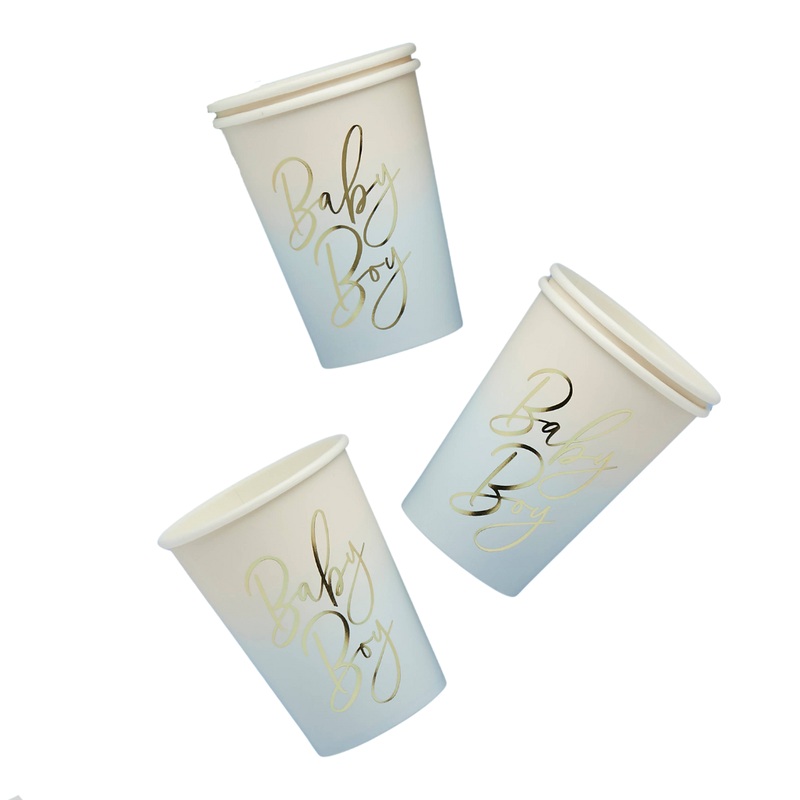 BABY BOY PARTY CUPS