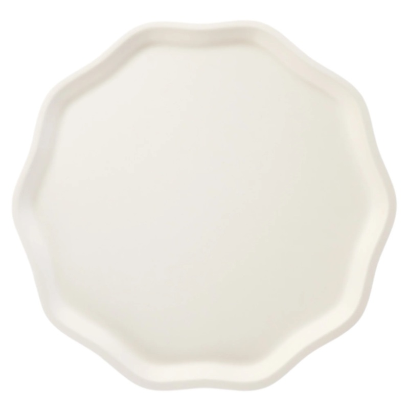 FRENCH CRME COMPOSTABLE DINNER PLATES