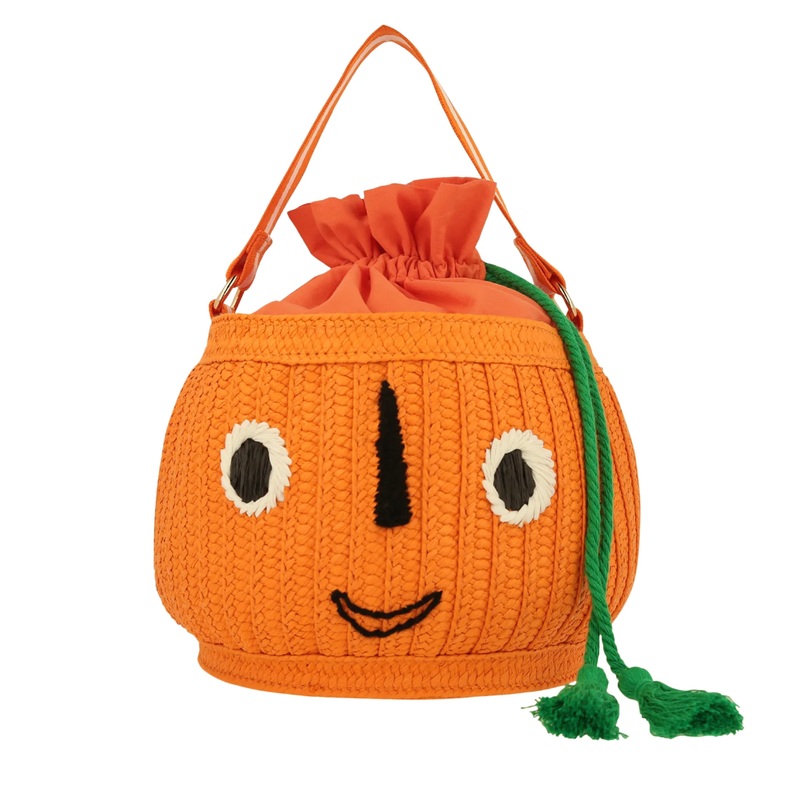 JACK-O-LANTERN BASKET BAG
