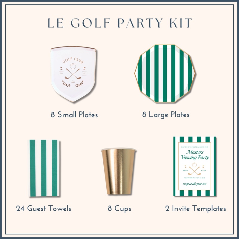 LE GOLF PARTY KIT