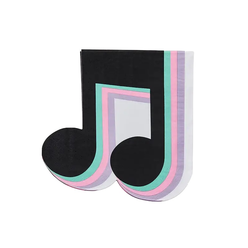 MUSIC NOTE NAPKINS