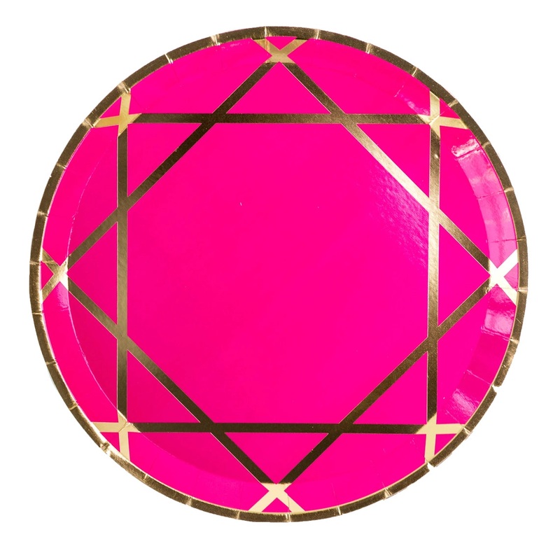 PINK ENCHANT DINNER PLATE