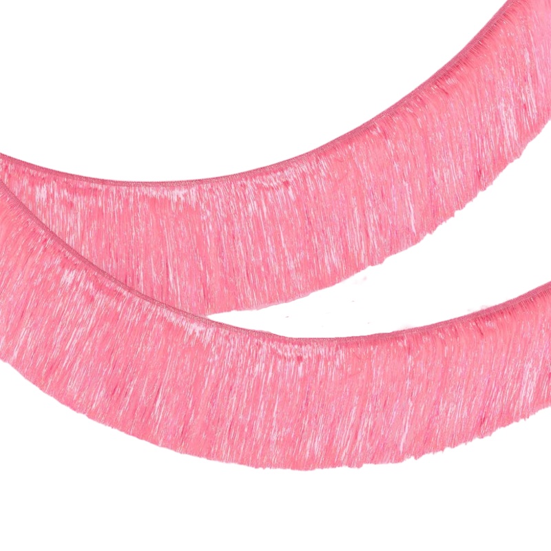 PINK FRINGE BANNER