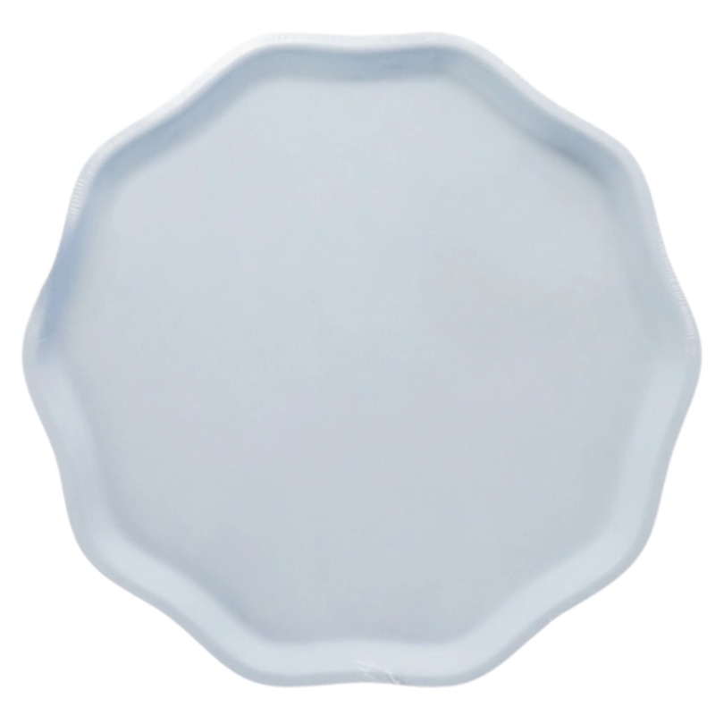 SKY BLUE COMPOSTABLE DINNER PLATES