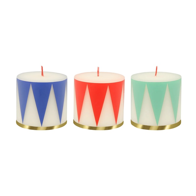 SMALL DRUM CANDLE SET