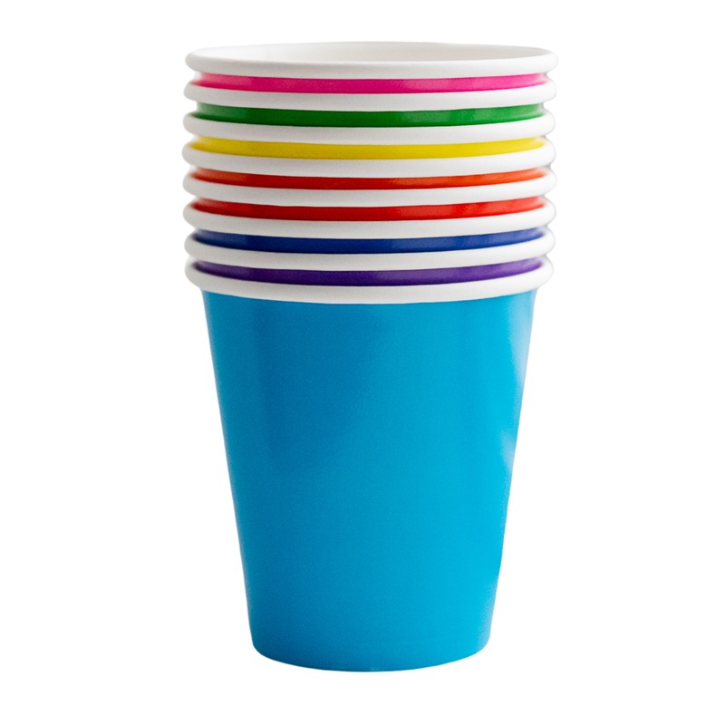 SPRINKLES & SMILES ASSORTED RAINBOW CUPS