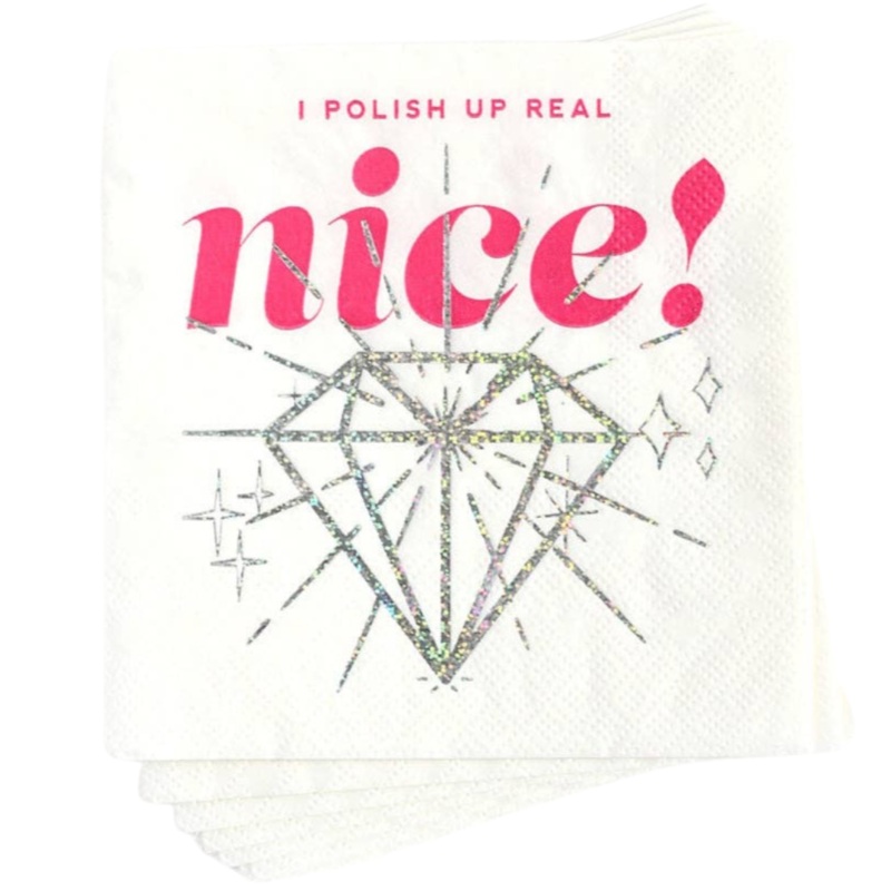 TAYLOR SWIFT BEJEWELED COCKTAIL NAPKINS