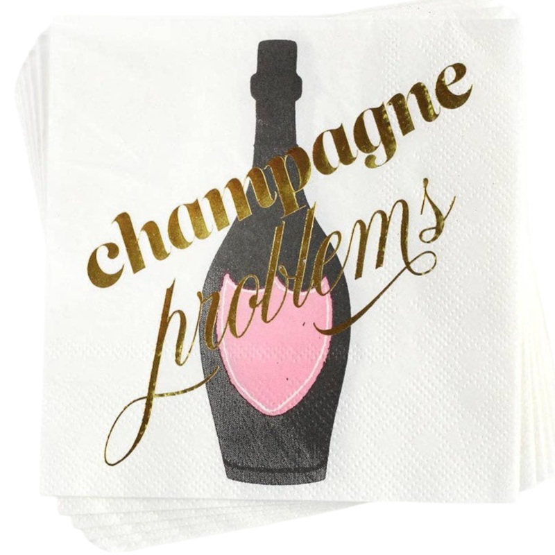 TAYLOR SWIFT CHAMPAGNE PROBLEMS COCKTAIL NAPKINS