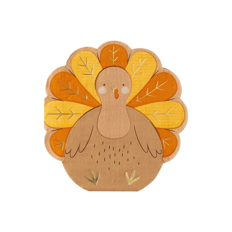 THANKSGIVING TURKEY NAPKINS