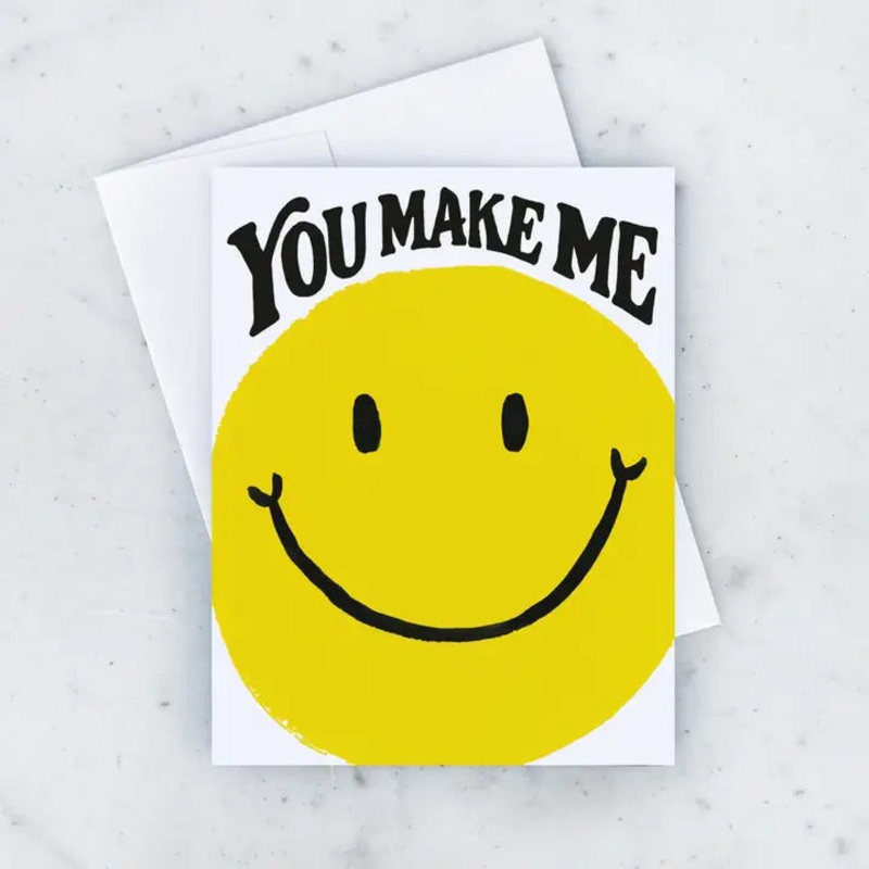 YOU MAKE ME SMILE CARD