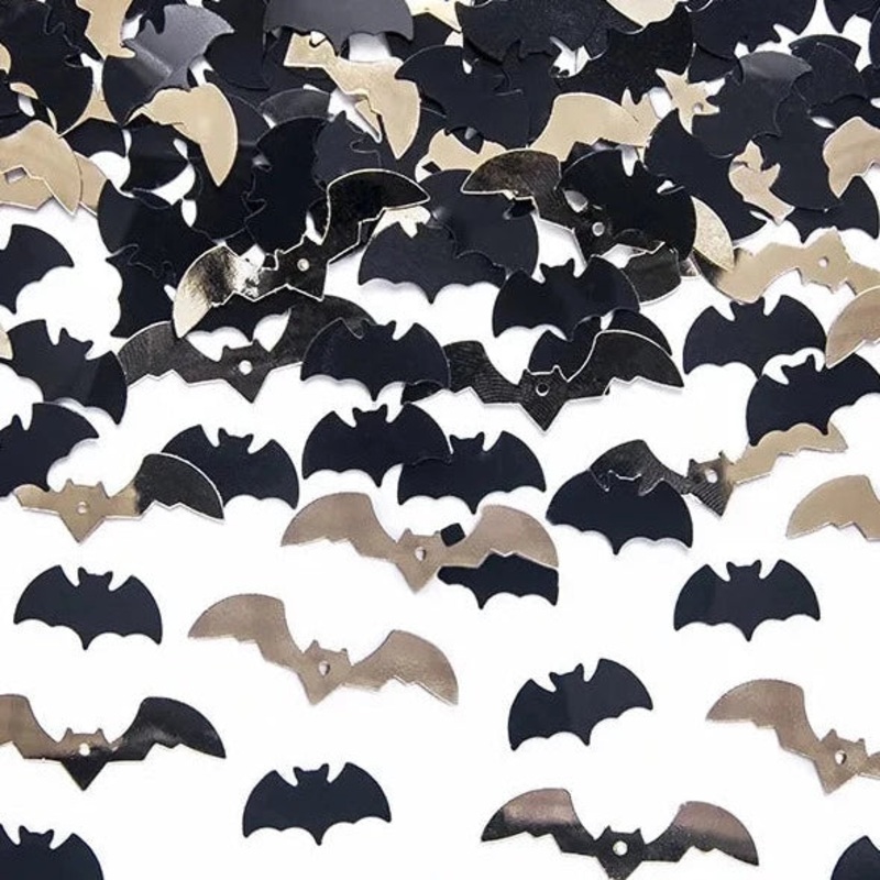 BLACK & GOLD BAT CONFETTI
