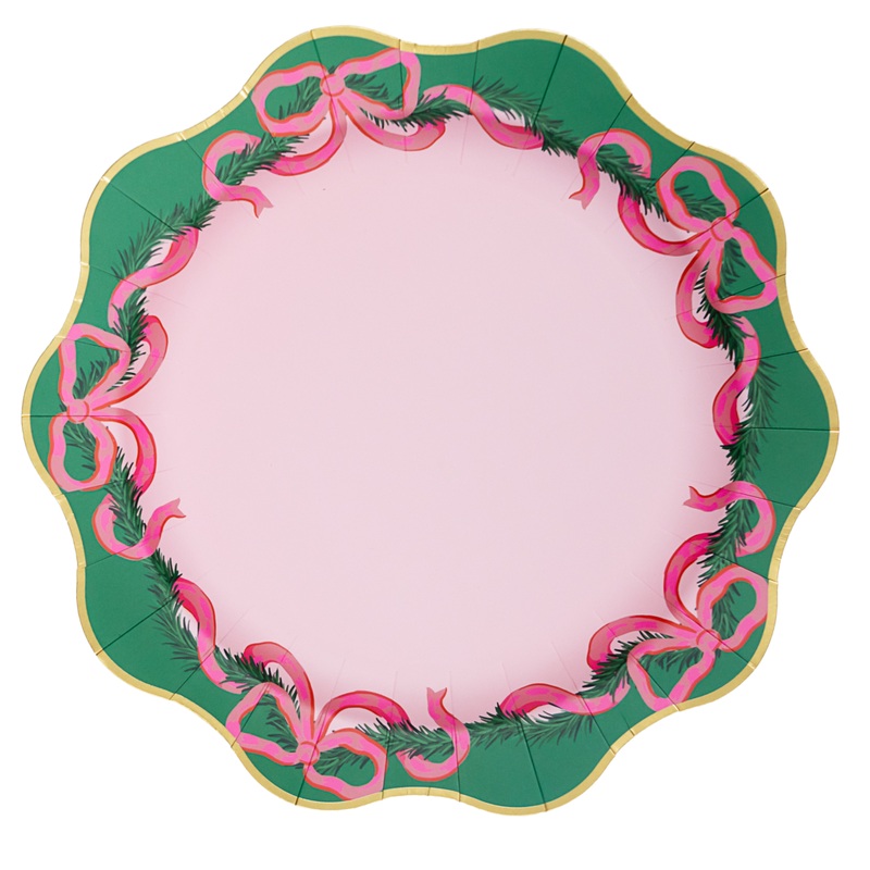 BONJOUR FTE X ONE & ONLY PAPER NUTCRACKER LARGE PLATES