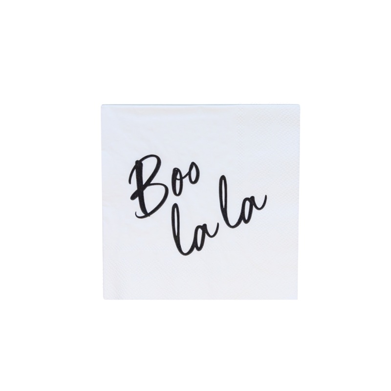 BOO LA LA COCKTAIL NAPKINS