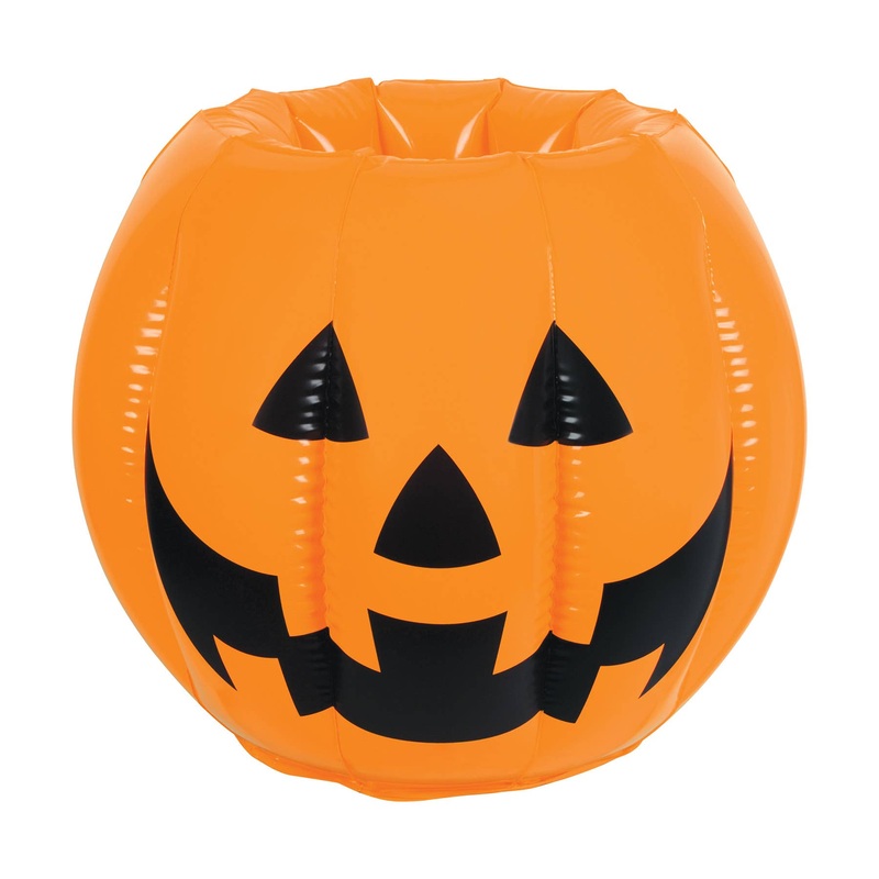 INFLATABLE JACK-O-LANTERN COOLER